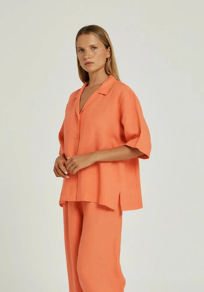 ANGIE SHIRT | Coral