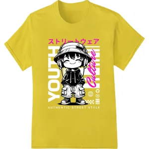 Anime Streetwear Swag: Edgy Monochrome Urban Style