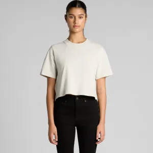 Ascolour Wo's Heavy Faded Crop Tee (4089)