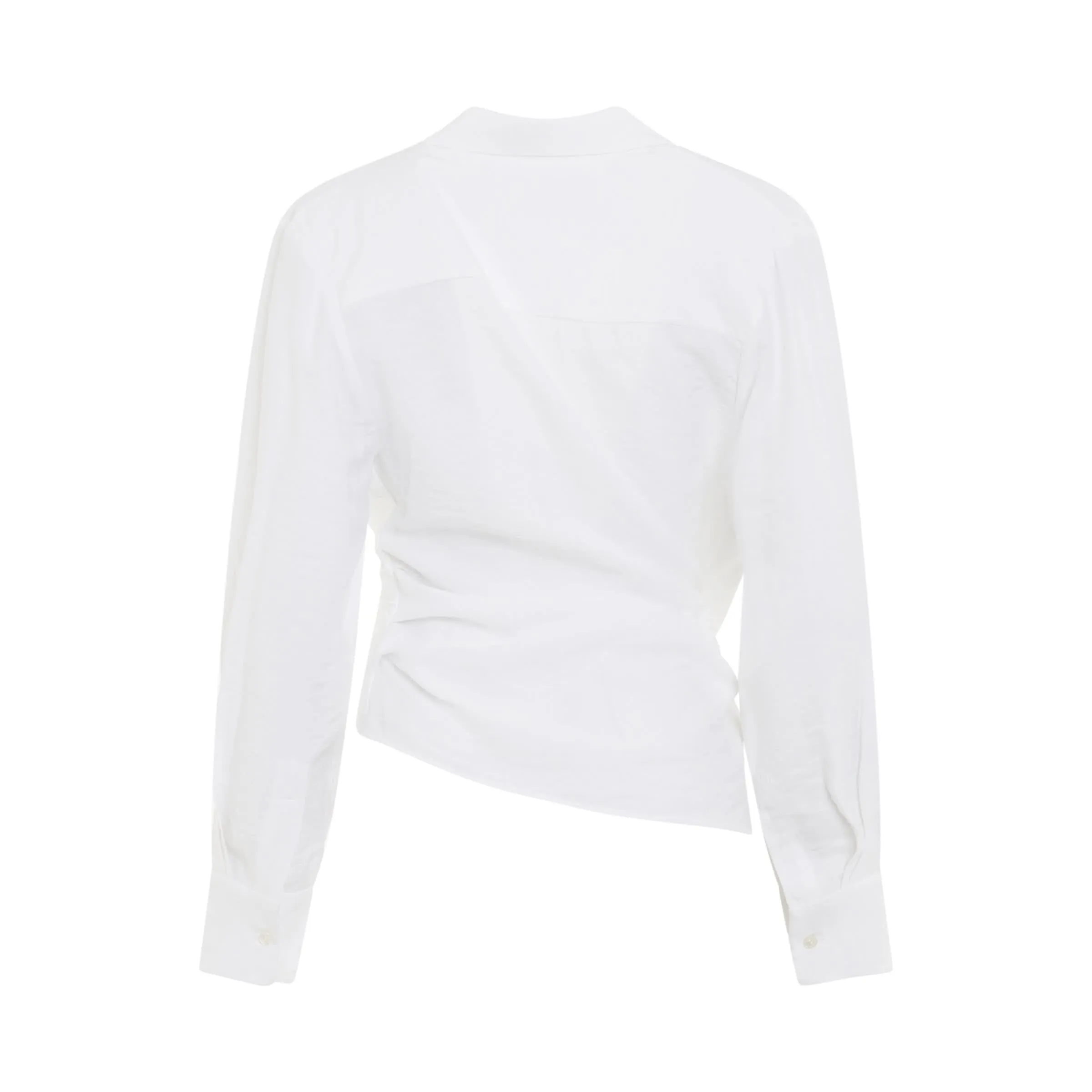 Bahia Tied Sash Shirt in White