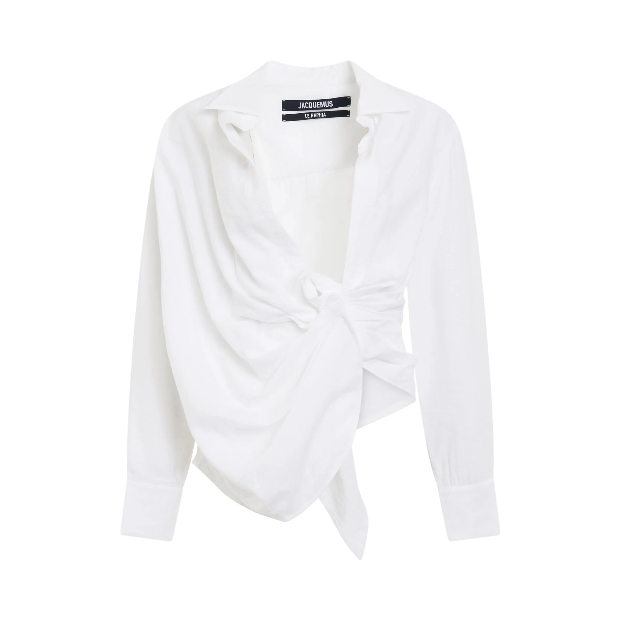 Bahia Tied Sash Shirt in White