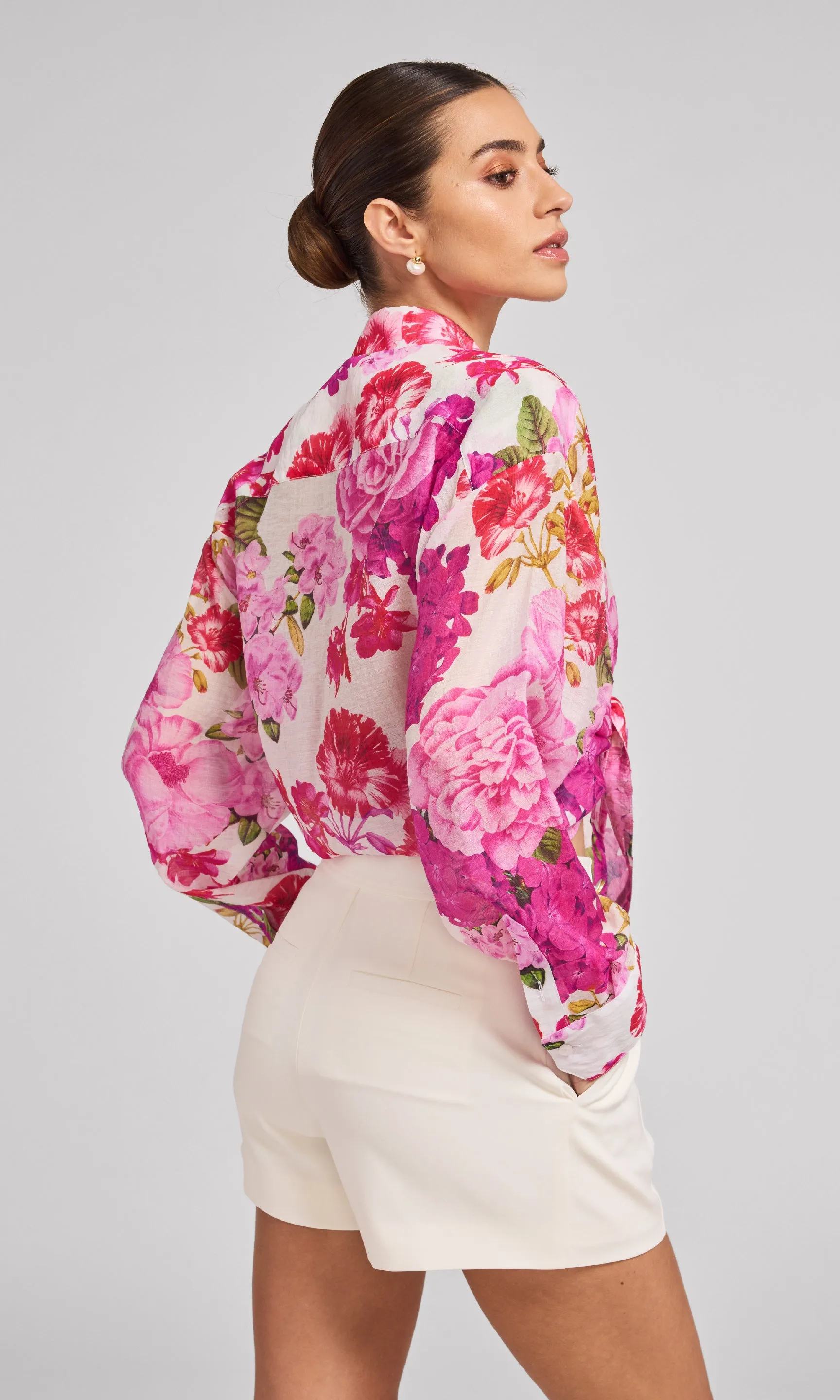 Benson Floral Voile Shirt