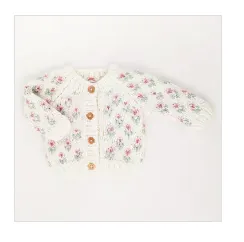 Bitty Blooms Blush Cardigan Sweater Baby & Toddler