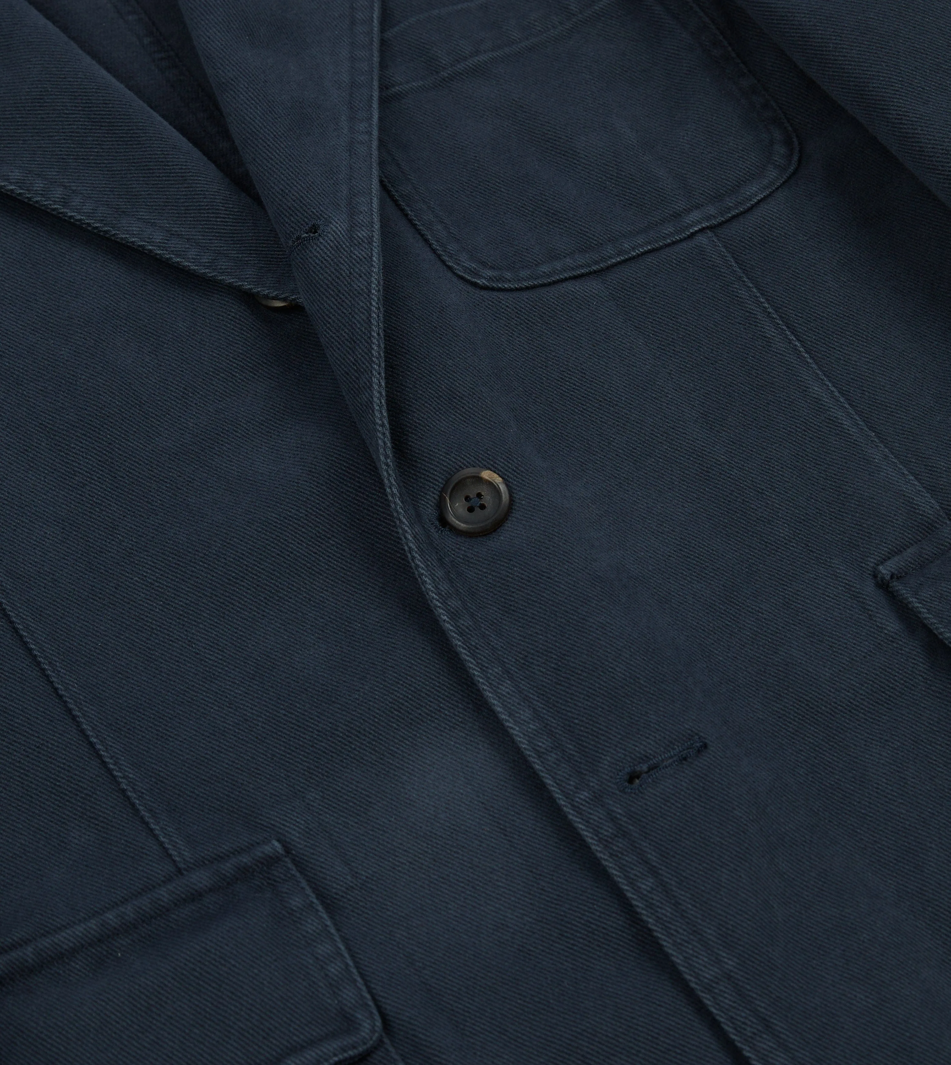 Blue Heavy Cotton Twill Games Blazer Mk. I