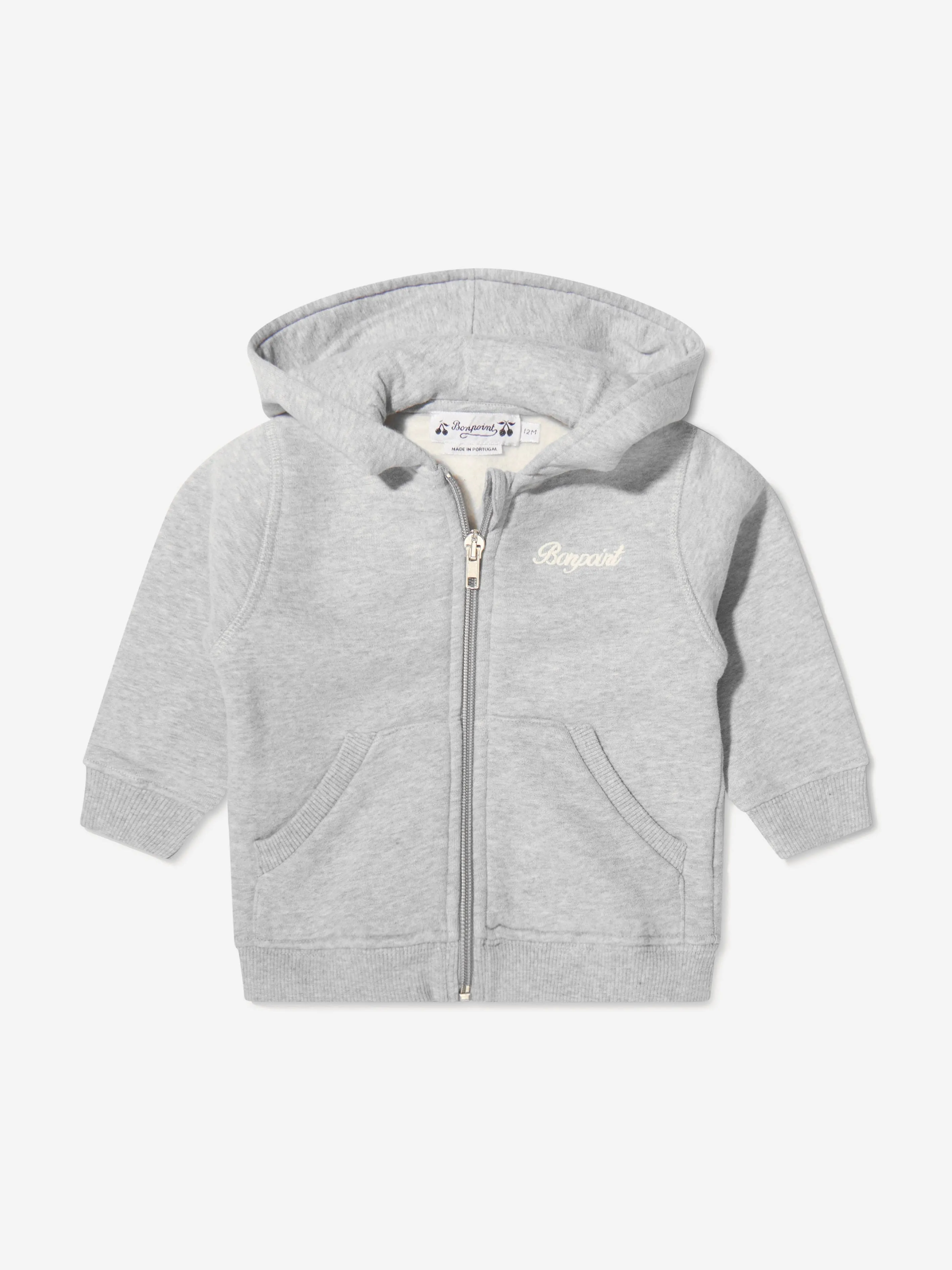 Bonpoint Baby Bud Zip Up Hoodie