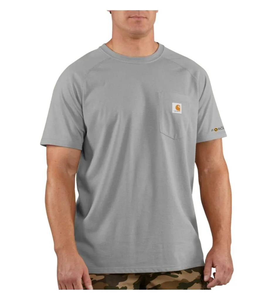 Carhartt 100410 Men's Force Relaxed Fit Midweight Short-Sleeve Pocket T-Shirt