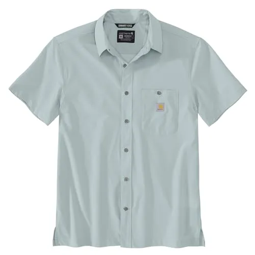 Carhartt 106141 Men's Force Sun Defender Relaxed Fit Lightweight Short-Sleeve Shirt