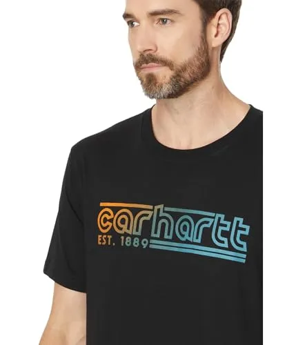 Carhartt 106538 Men's Relaxed Fit Lightweight Short-Sleeve Logo Graphic T-Shirt