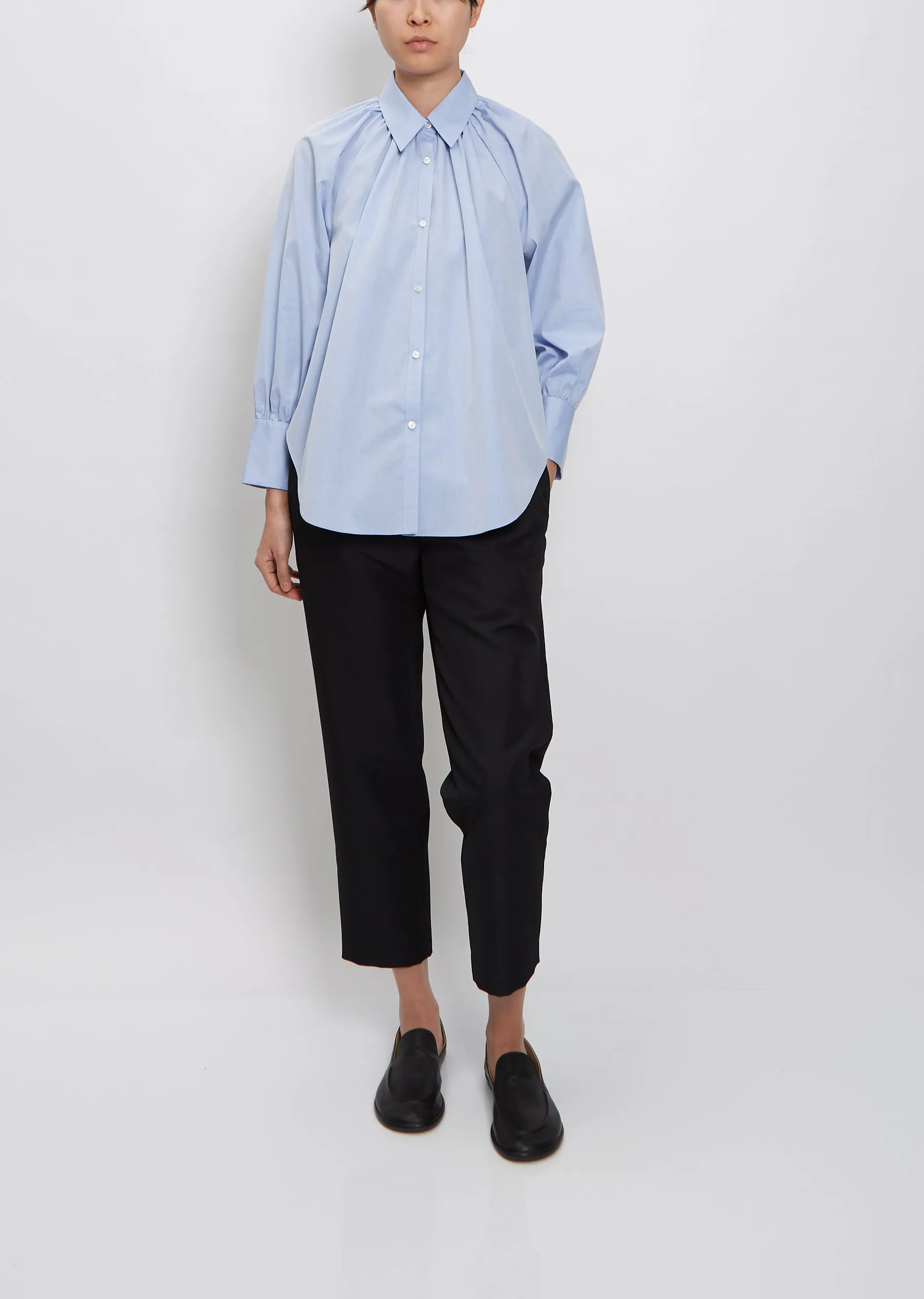 Carmen Shirt — Light Blue