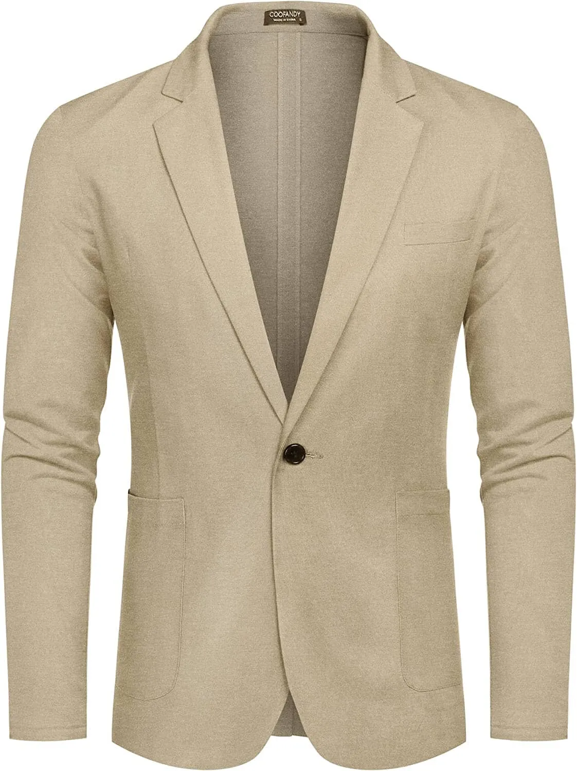 Casual Regular Fit Lightweight Linen Blazer (US Only)