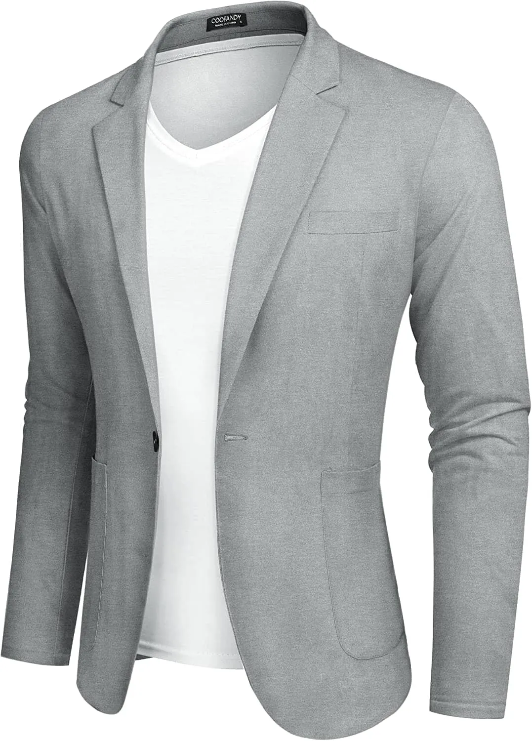 Casual Regular Fit Lightweight Linen Blazer (US Only)