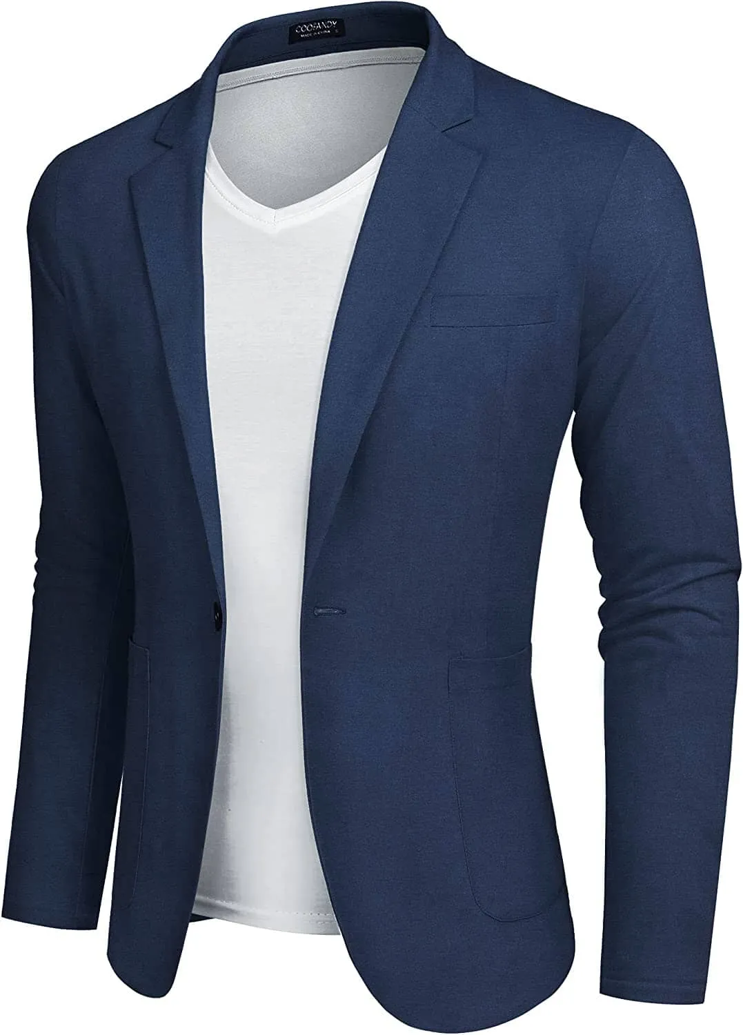 Casual Regular Fit Lightweight Linen Blazer (US Only)