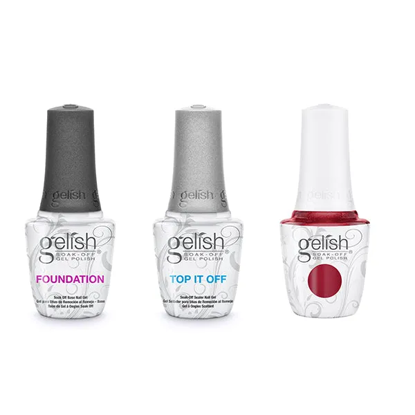 Gelish Combo - Base, Top & Sugar Coated Dreams