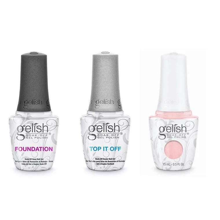 Gelish Combo - Base, Top & Taffeta