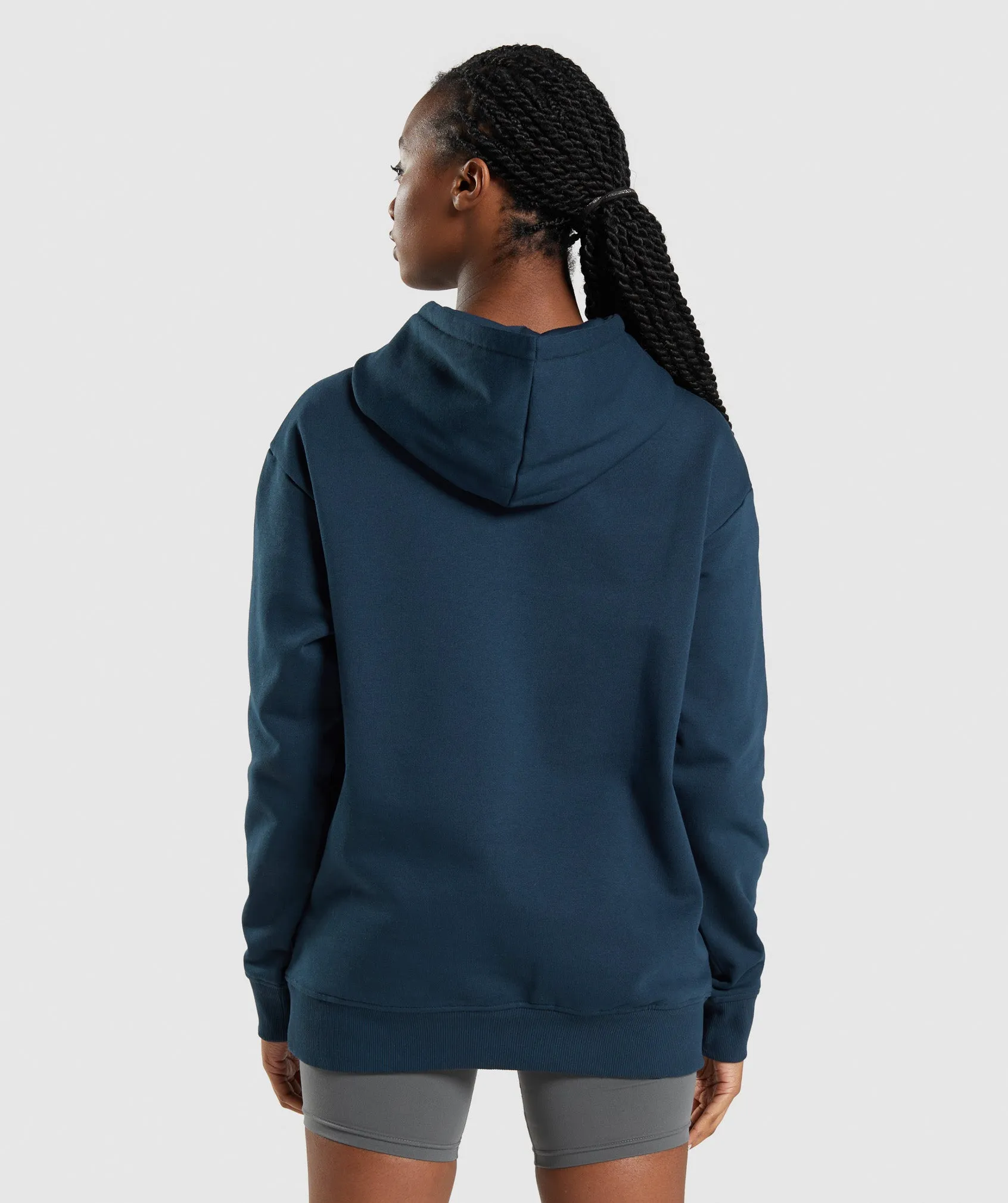 Gymshark Apollo Oversized Hoodie - Navy