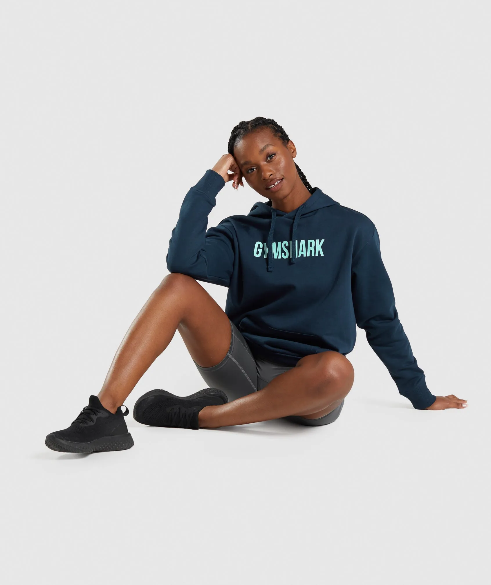 Gymshark Apollo Oversized Hoodie - Navy