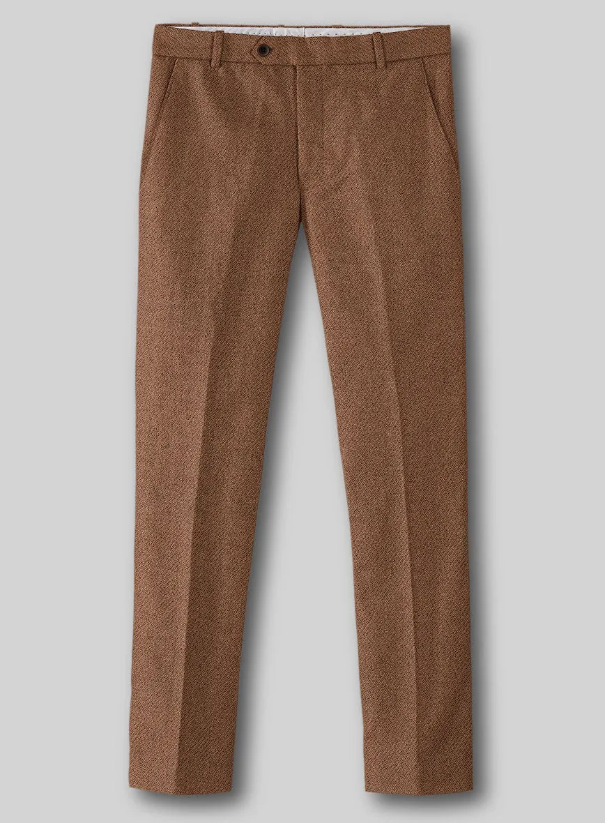 Highlander Earthy Brown Tweed Pants