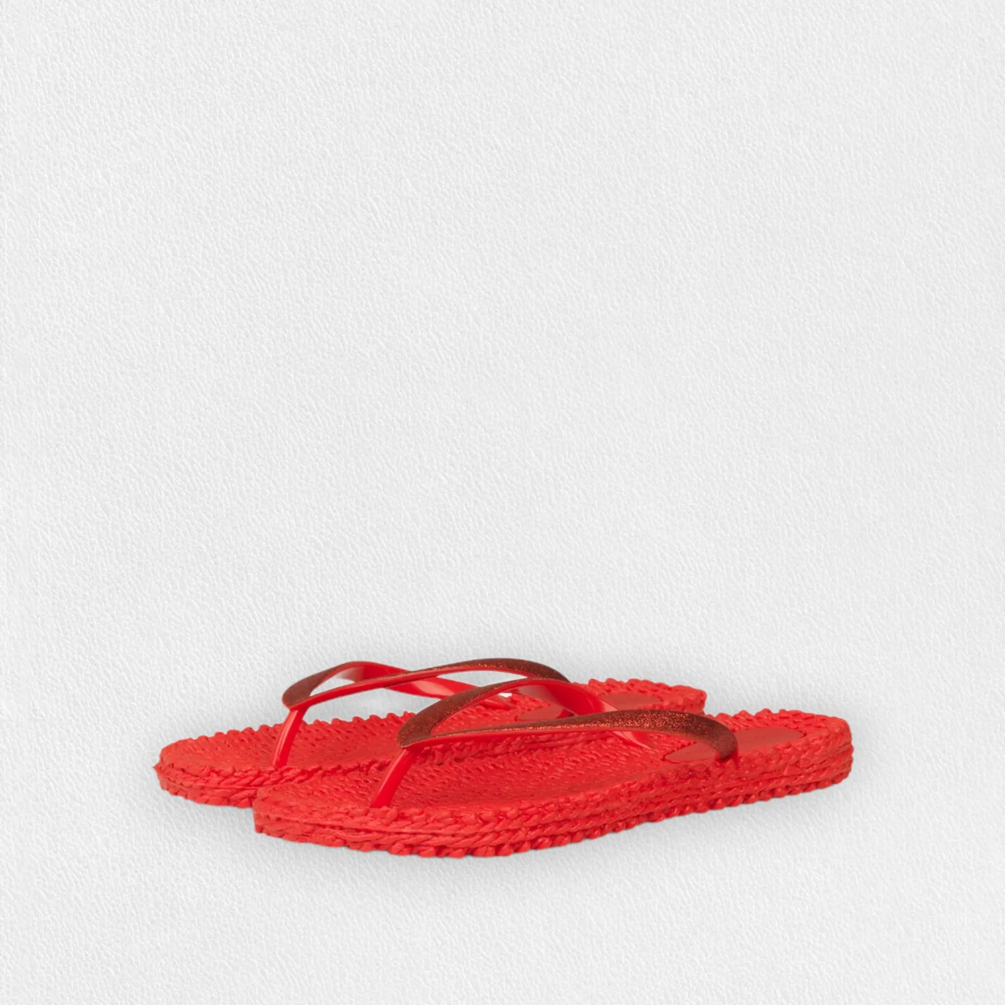 ILSE JACOBSEN - CHEERFUL FLIP FLOP IN DEEP RED