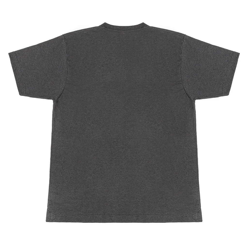 LASTWOLF LOGO T-SHIRT - GRAPHITE