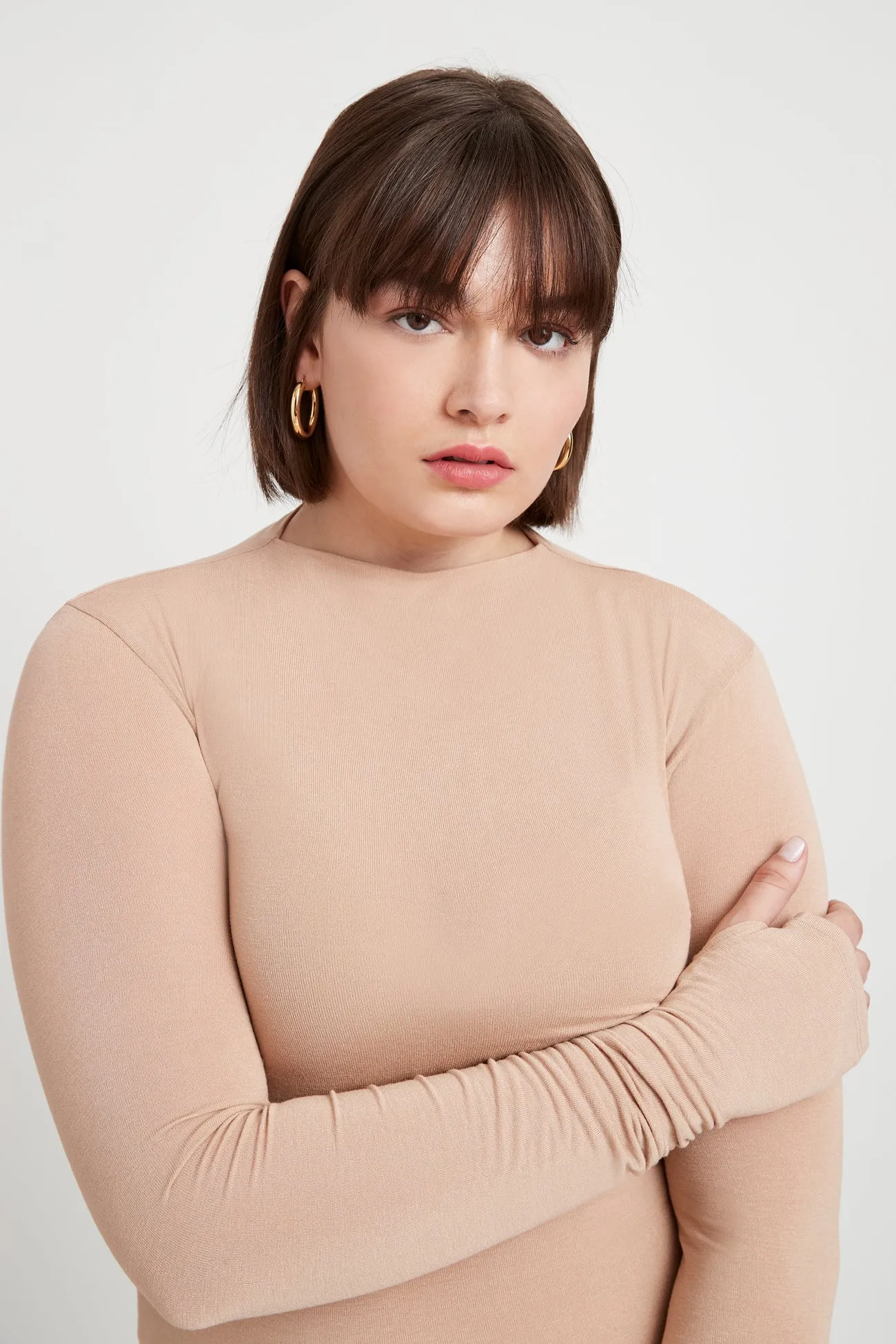 Liana Mock Turtleneck