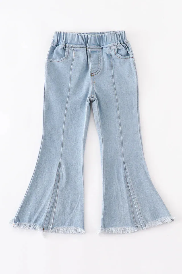 Light Wash Denim Bells