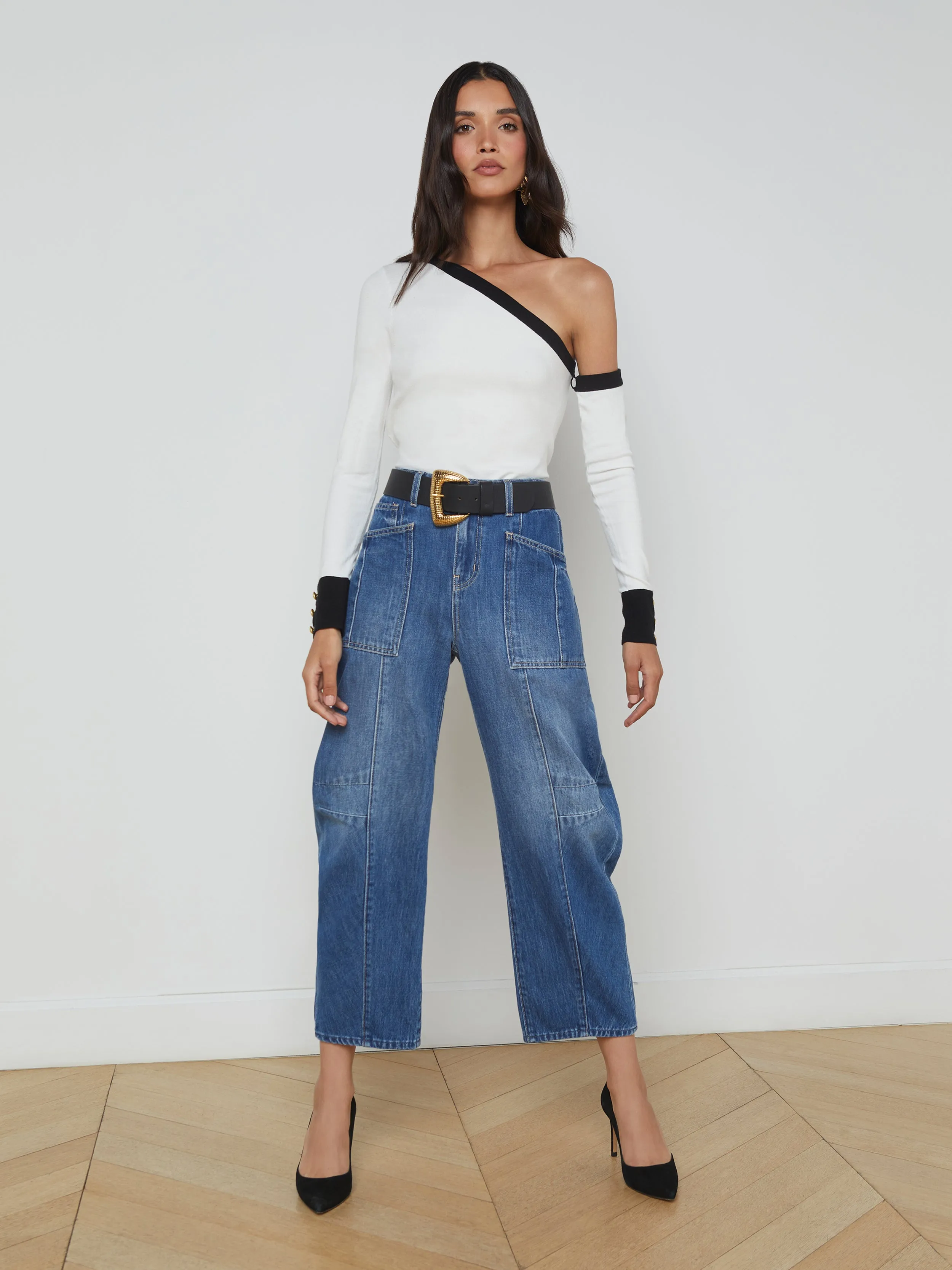 Maeva One-Shoulder Top