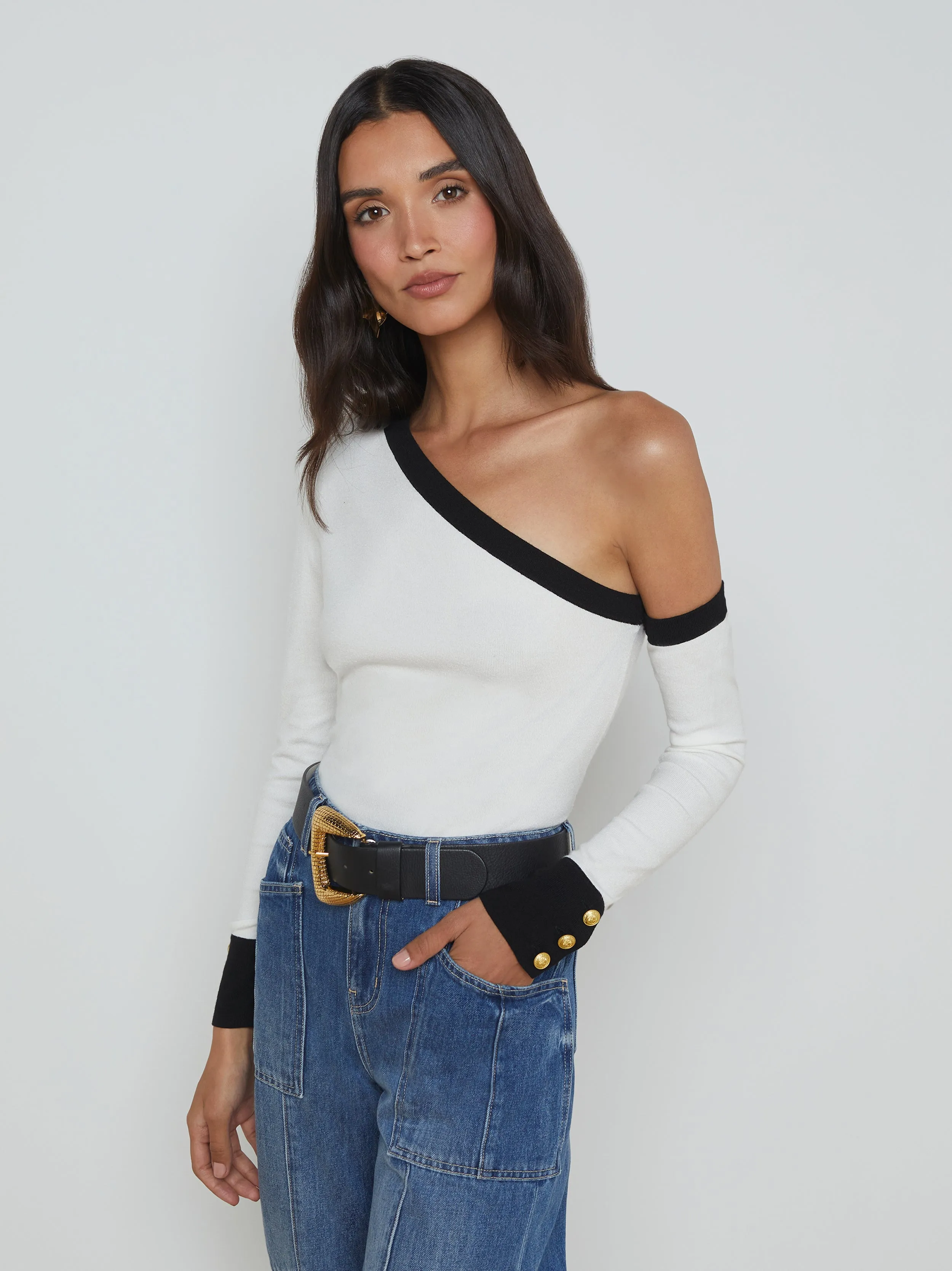 Maeva One-Shoulder Top