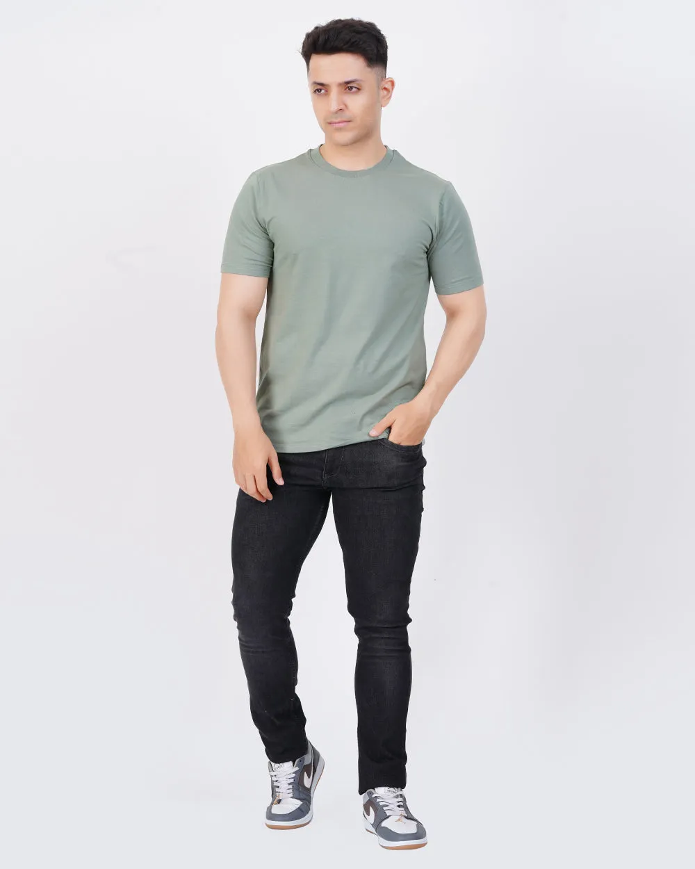 Men's Mint Green Regular Tee