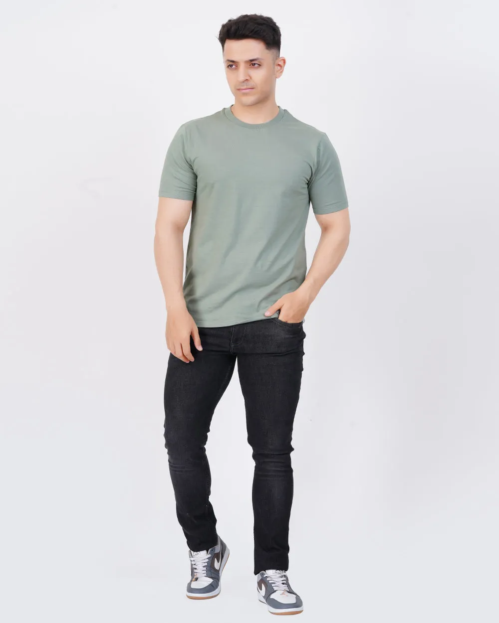 Men's Mint Green Regular Tee