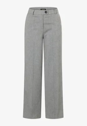 More & More Marlene Wide Leg Trouser Grey