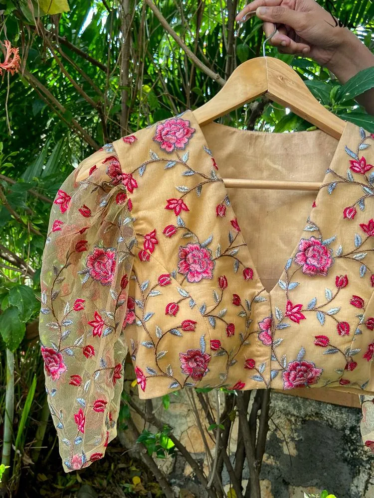 My Bouquet Of Peonies (Blouse)