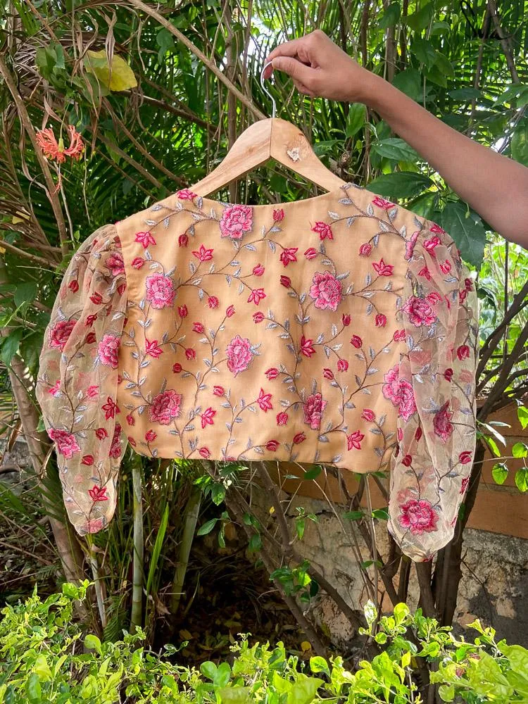 My Bouquet Of Peonies (Blouse)