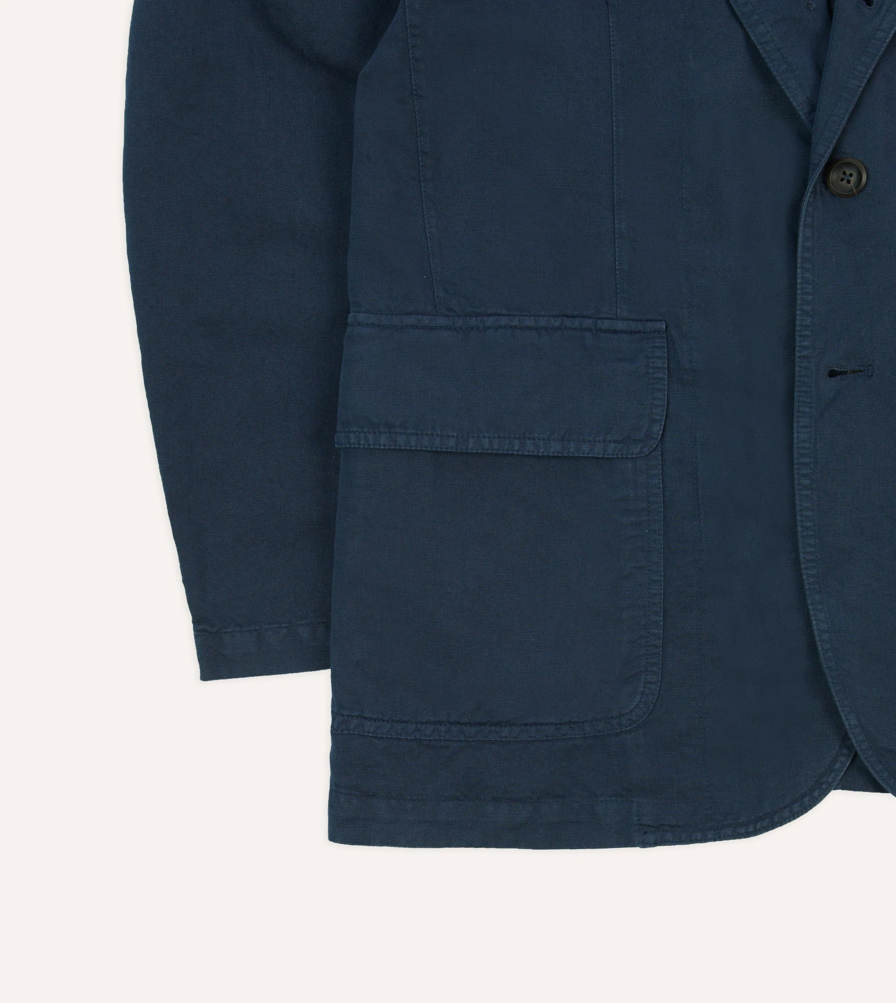 Navy Cotton Linen Games Blazer Mk. I