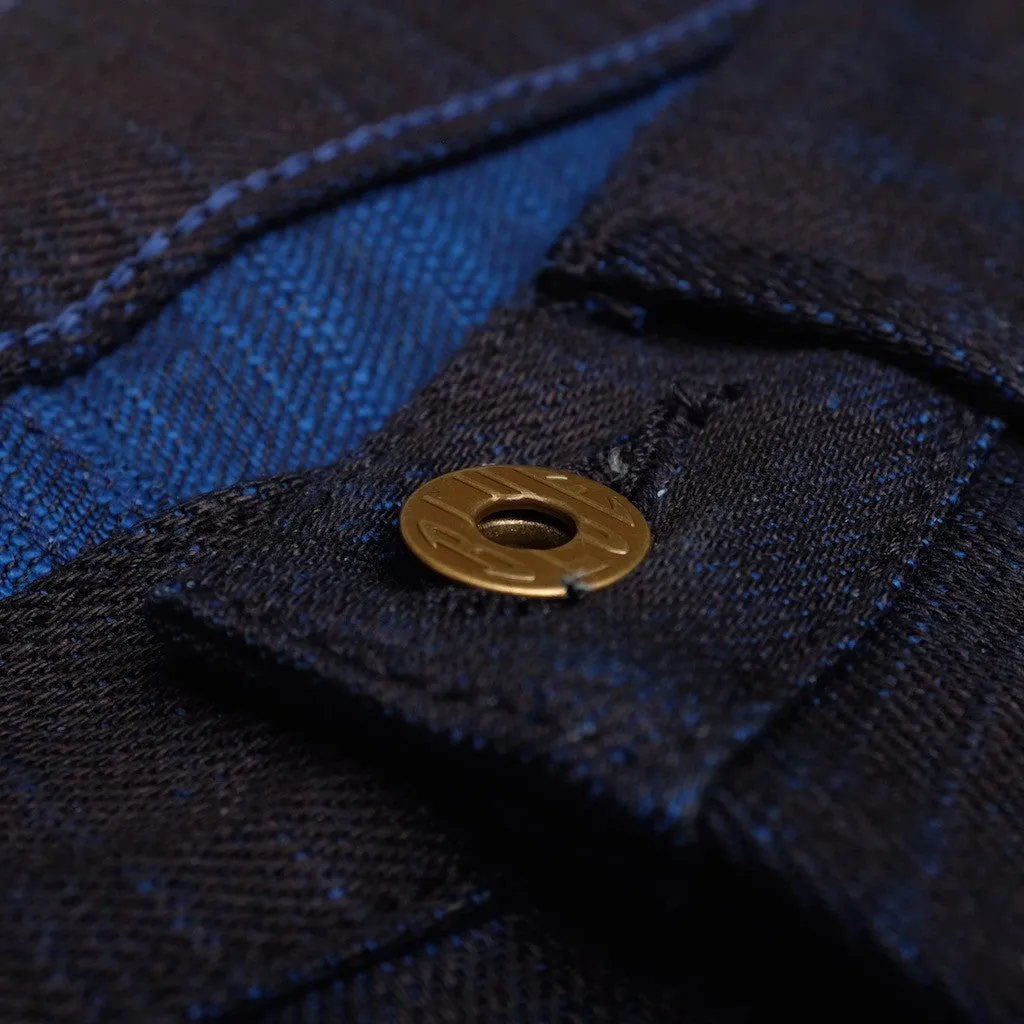 ODJB001 18oz. "Sapphire Slub" Selvedge Jeans (High Tapered)