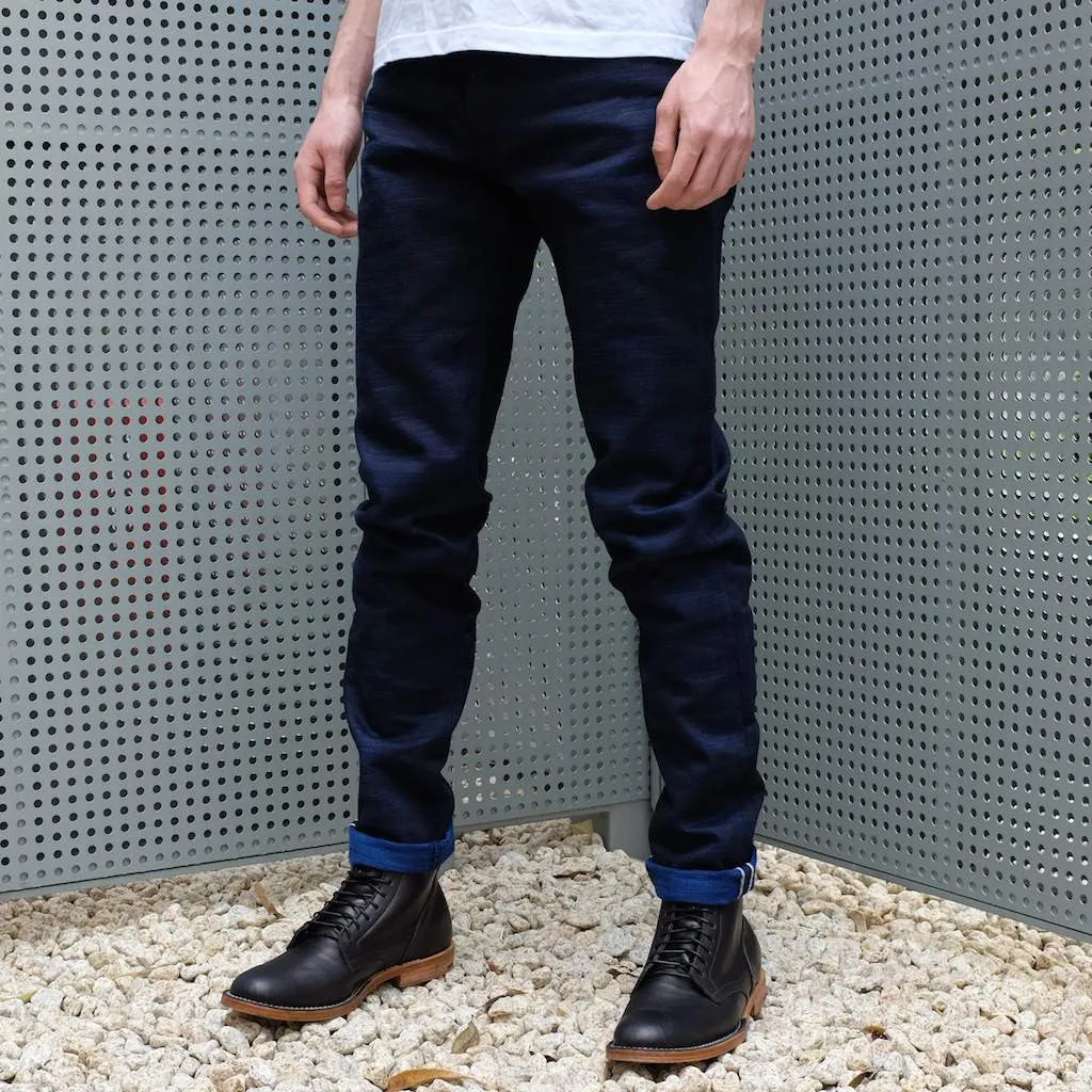 ODJB001 18oz. "Sapphire Slub" Selvedge Jeans (High Tapered)