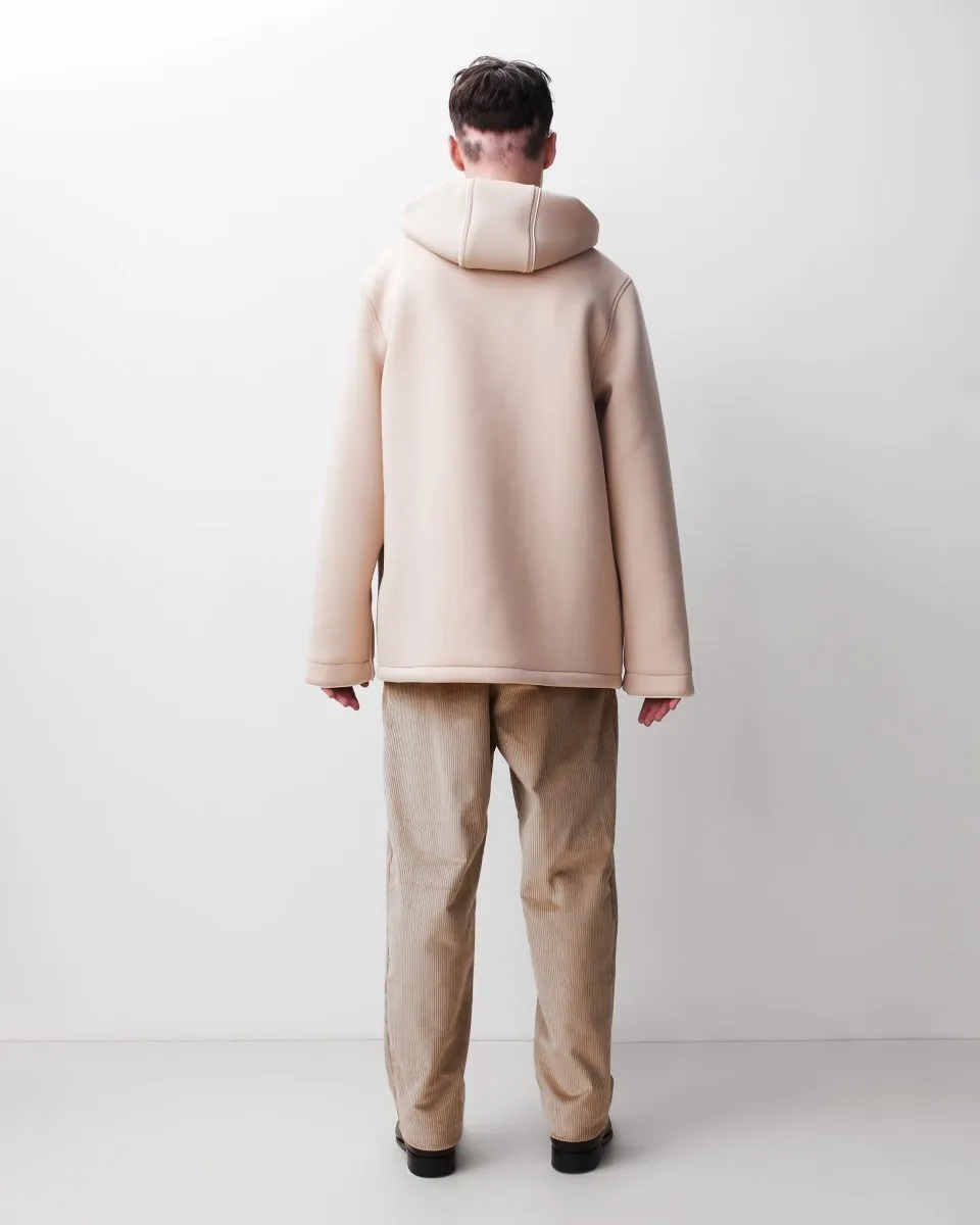 Piping Hoodie : Nude