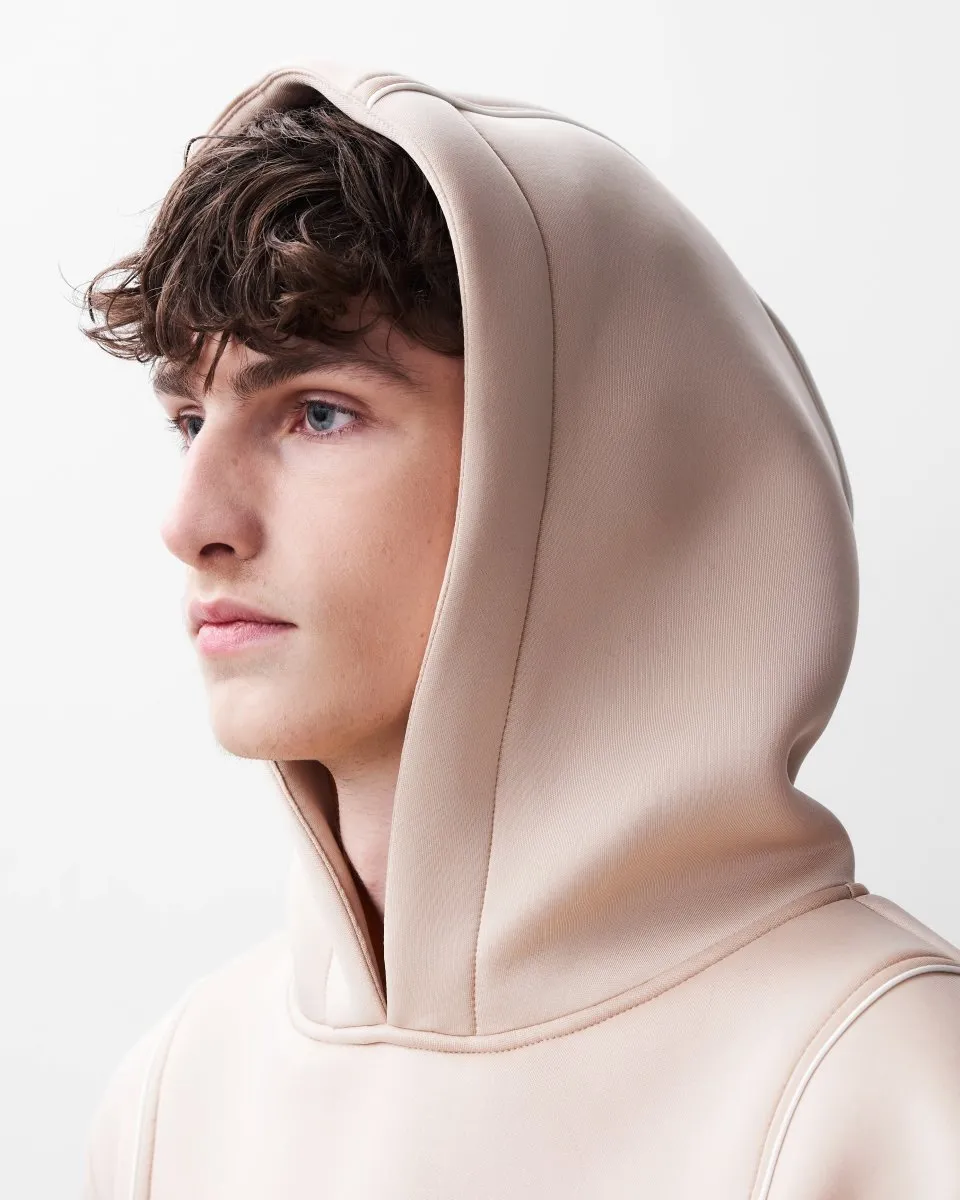 Piping Hoodie : Nude