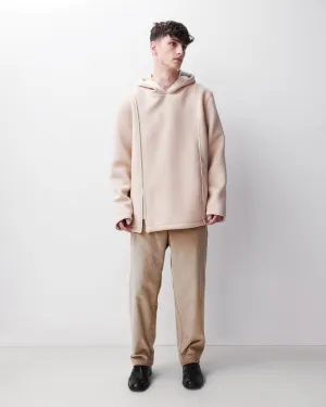 Piping Hoodie : Nude