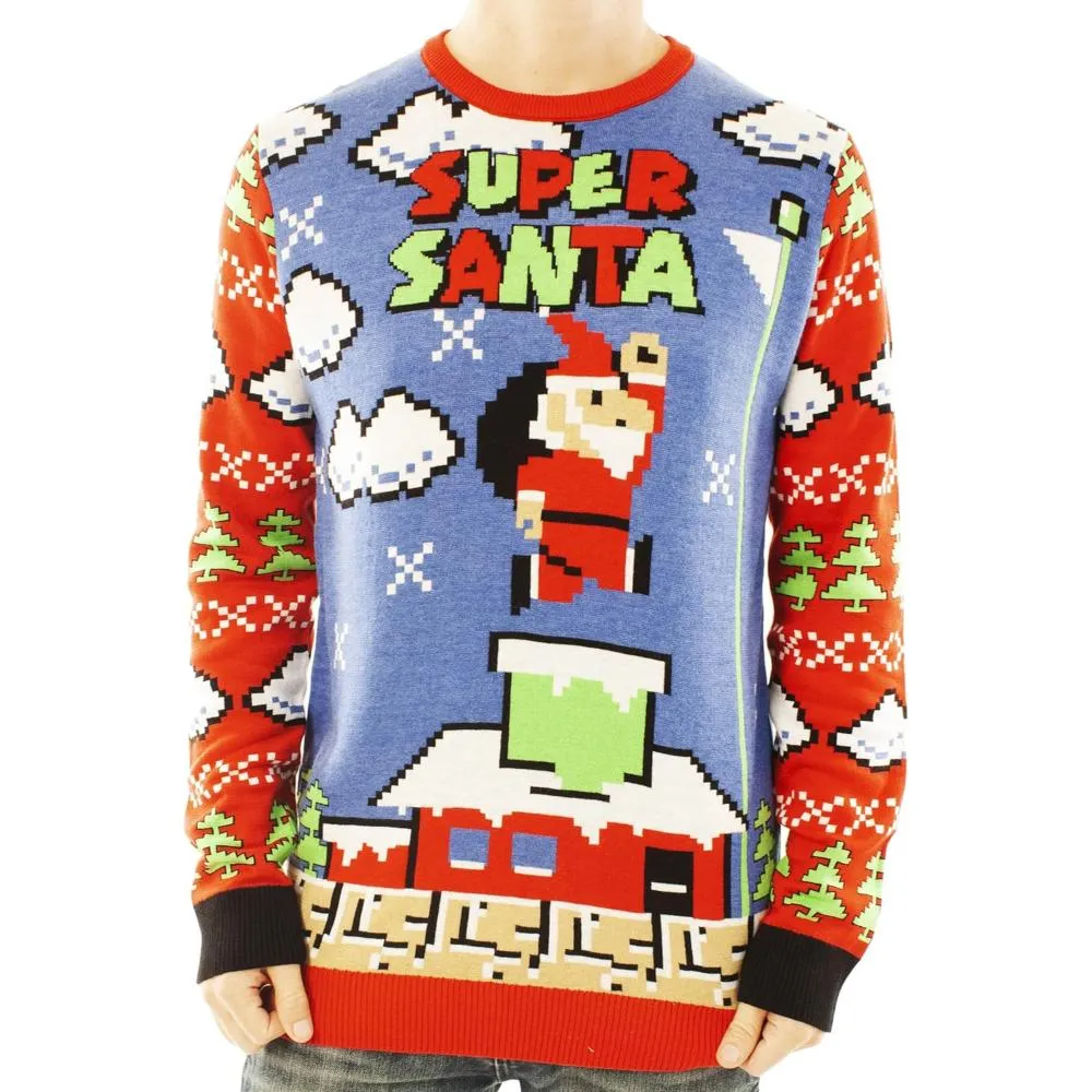 Playful Christmas Party Sweater for Festive Gatherings