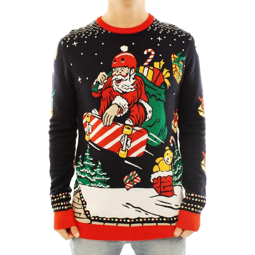 Playful Christmas Party Sweater for Festive Gatherings