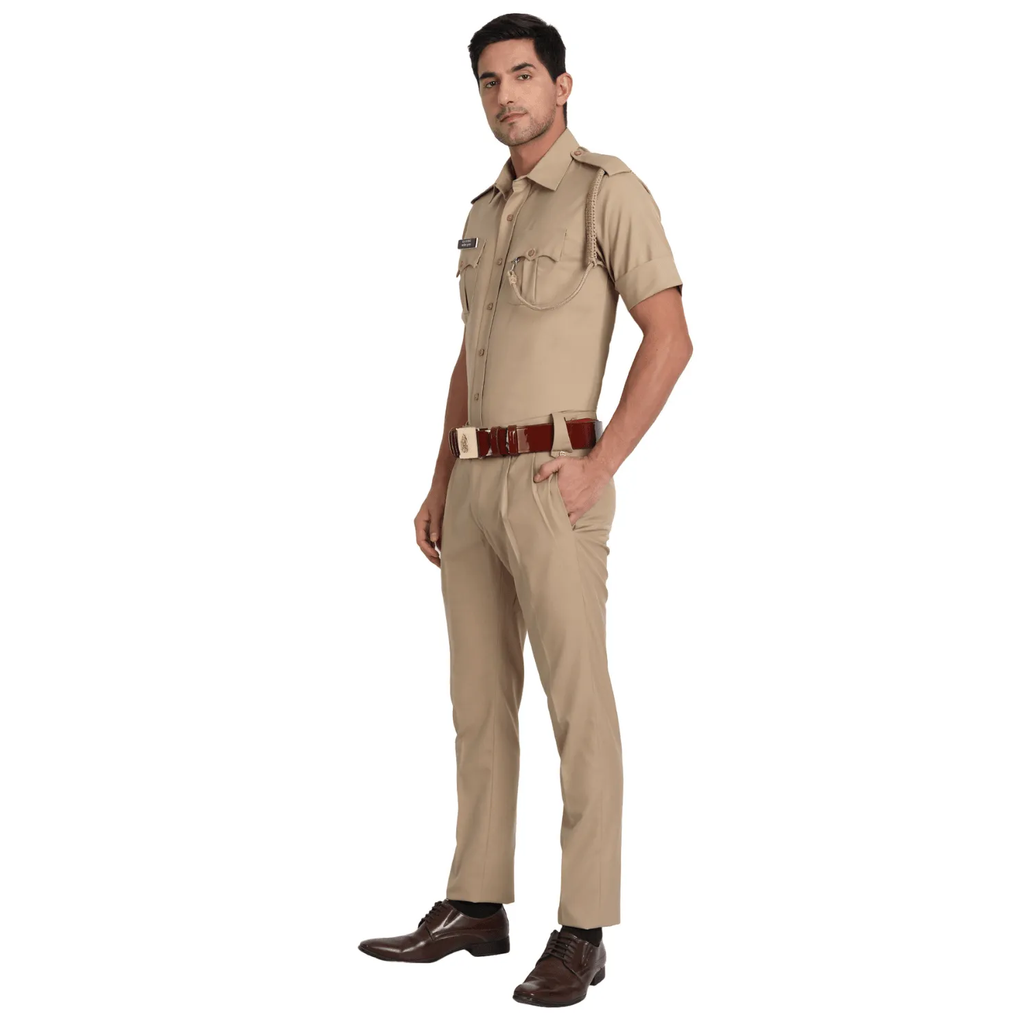 Police Uniform Half Shirt And Pants