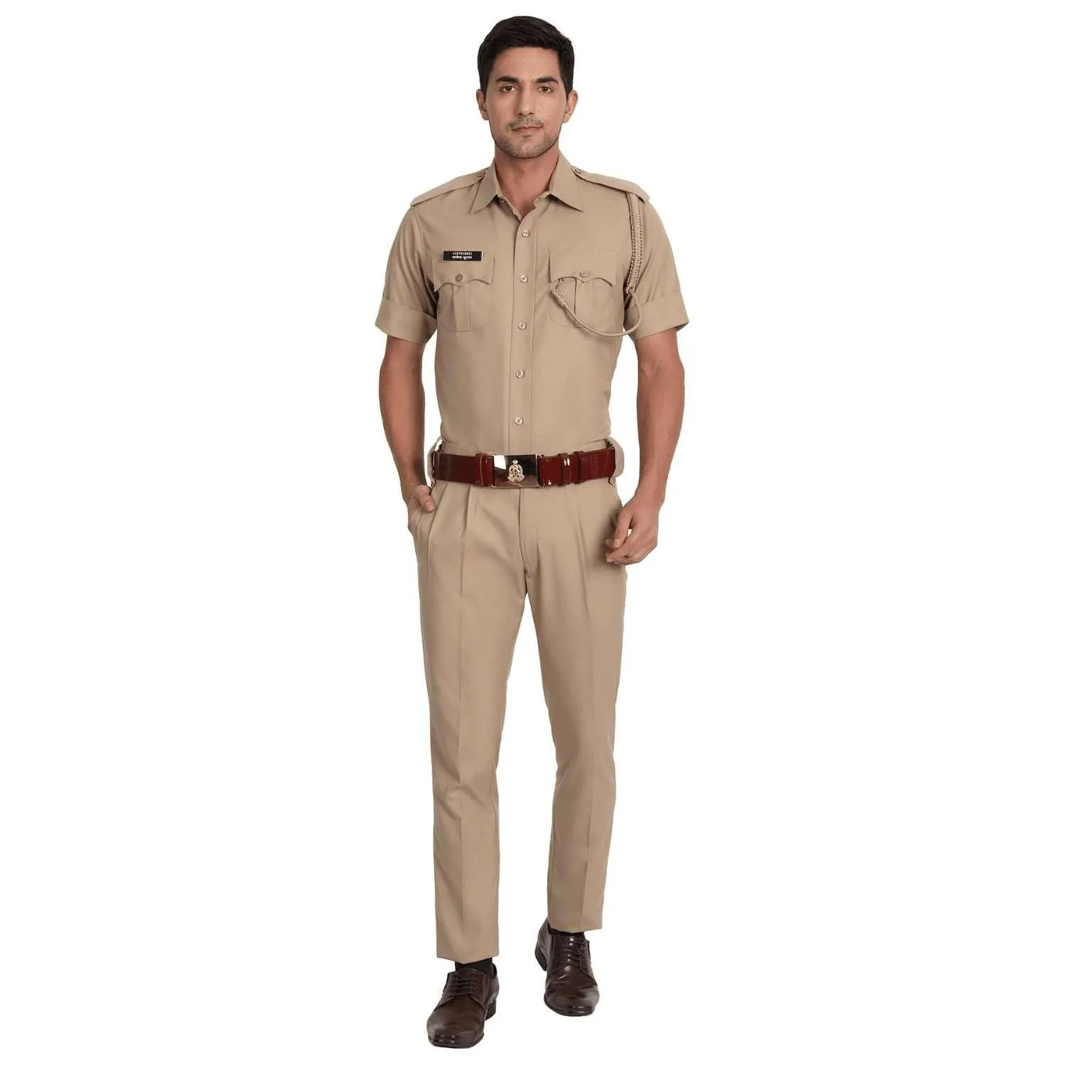 Police Uniform Half Shirt And Pants