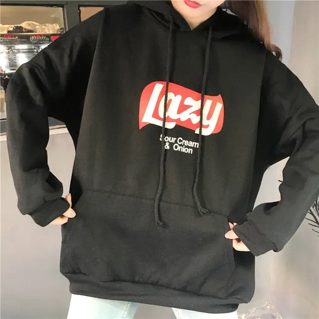 "LAZY" HOODIE