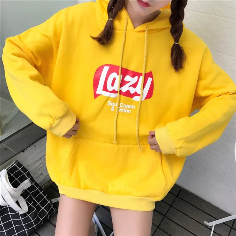 "LAZY" HOODIE