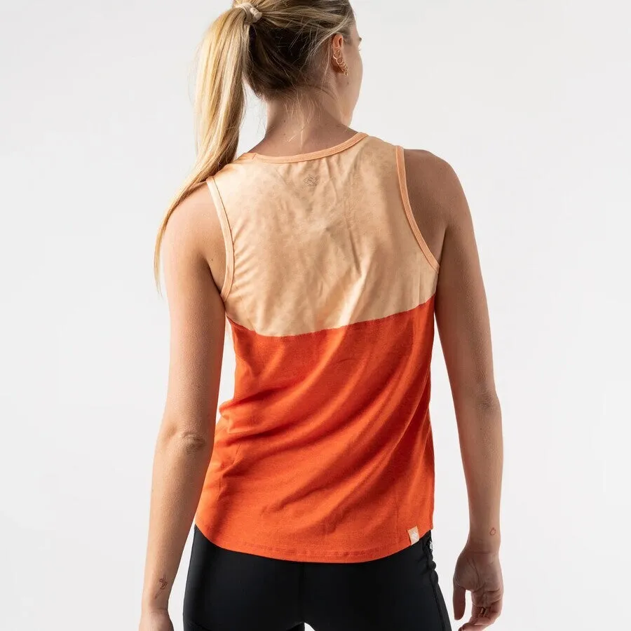 rabbit Freedom Singlet | Vermillion Orange | Womens