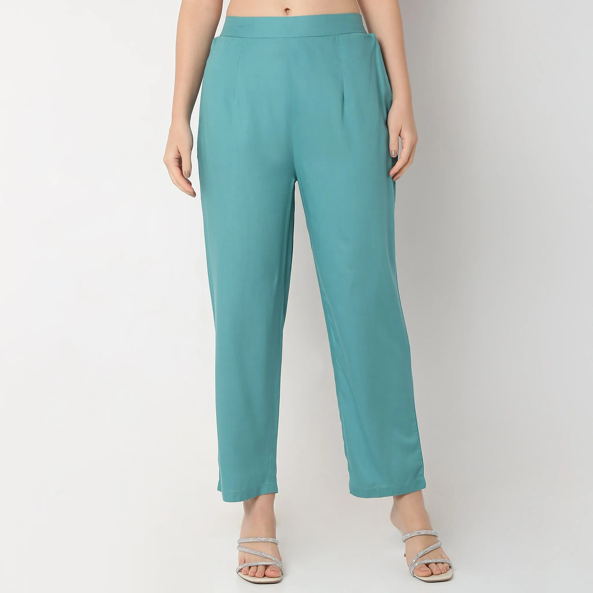 Regular Fit Ethnic Pants