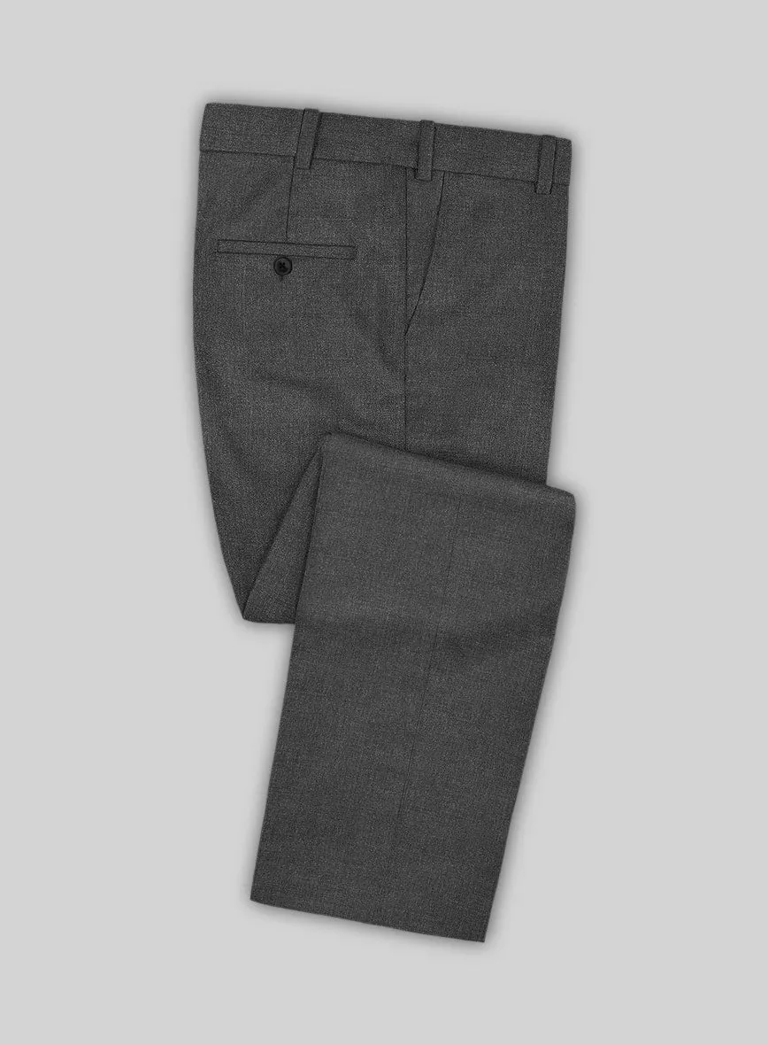 Scabal Londoner Gray Wool Pants