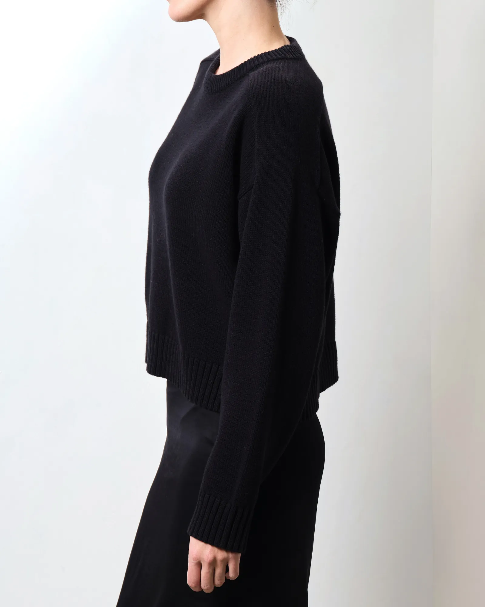 Seville Knit Jumper - Black