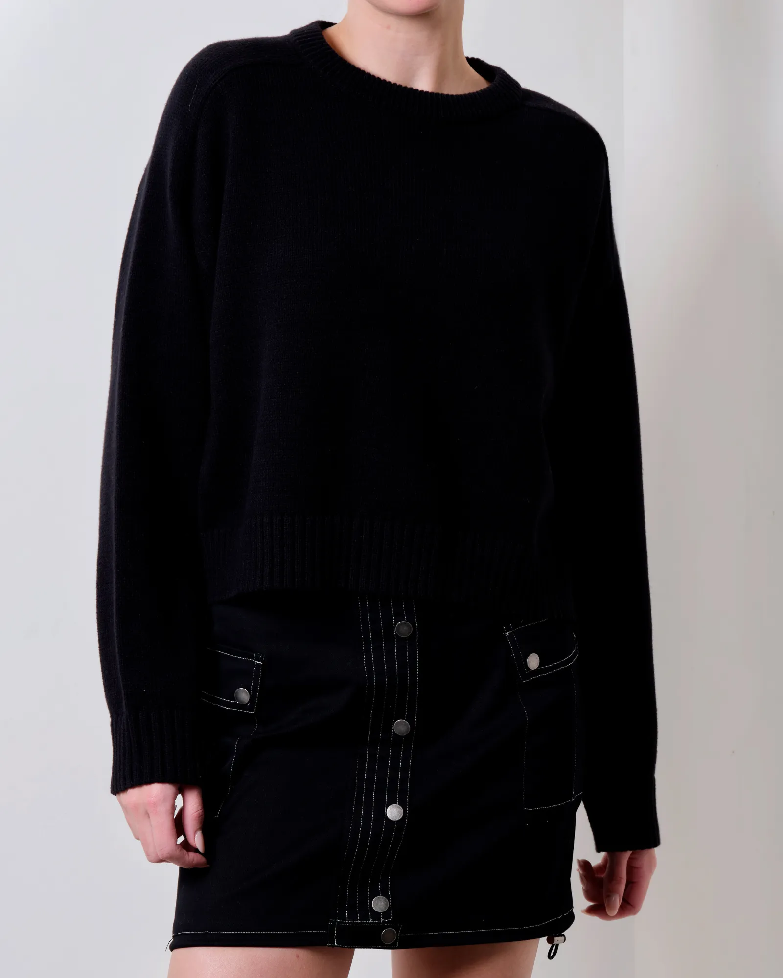 Seville Knit Jumper - Black