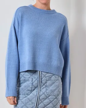 Seville Knit Jumper - Light Blue